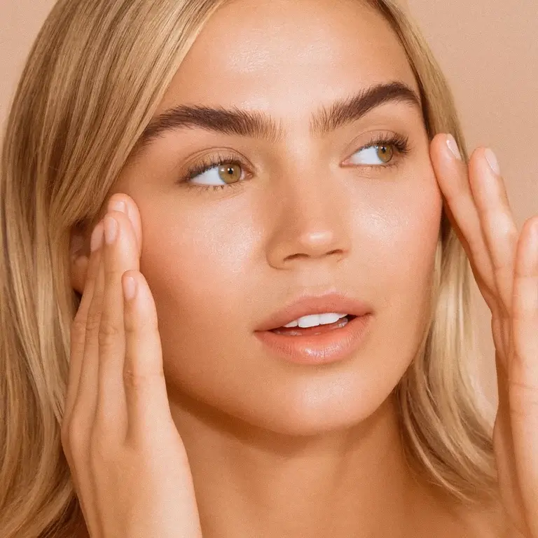 Woman with smooth skin representing anti-wrinkle injections treatment