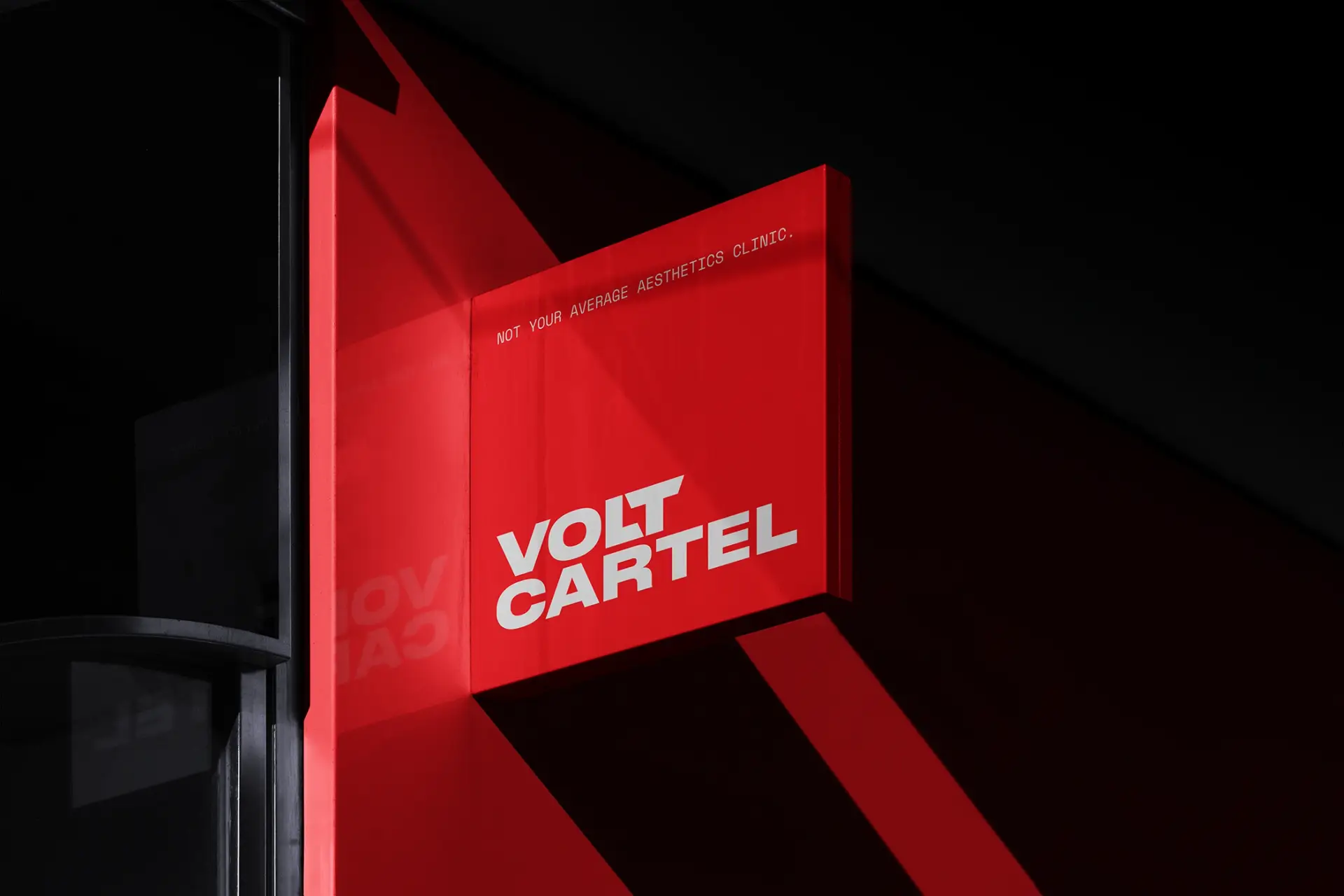 Volt Cartel clinic location signage