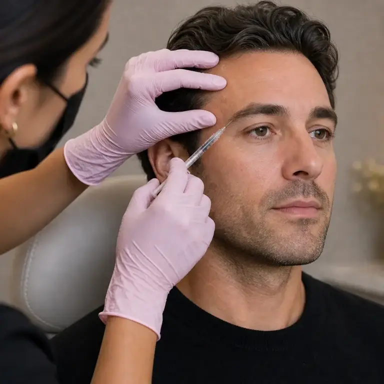 Non-surgical brow lift treatment in London