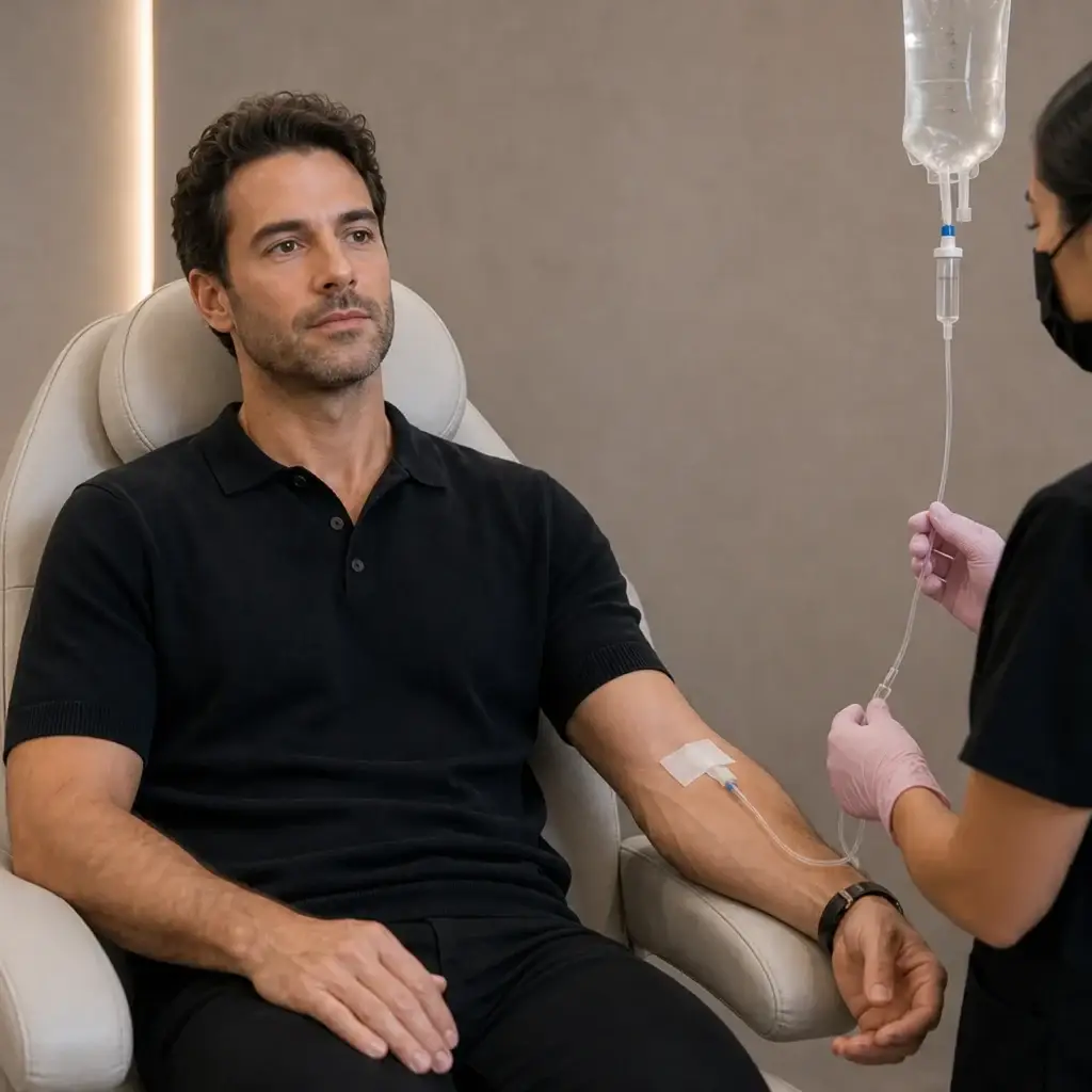 Energy IV drip treatment at Volt Cartel London
