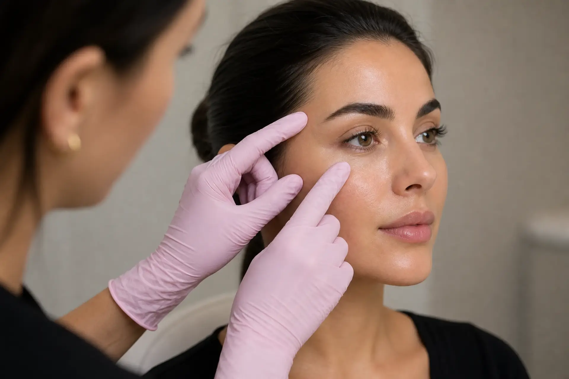 Under-eye and tear-trough treatment at Volt Cartel